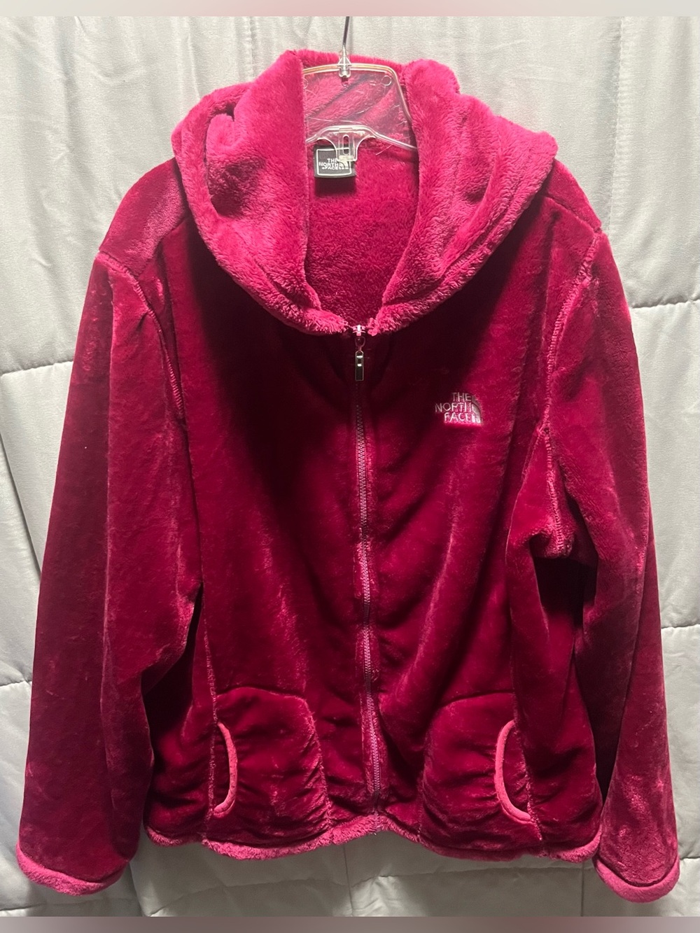 The North Face Fuzzy Fleece Jacket Size XL Warm Comfy